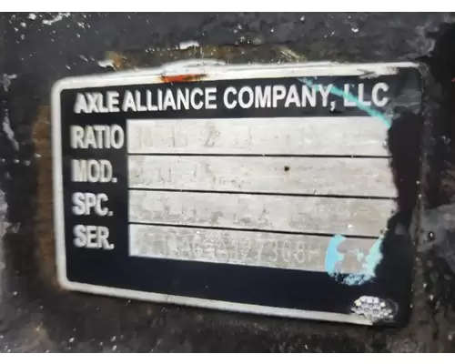Axle Alliance Other Axle Housing (Rear)