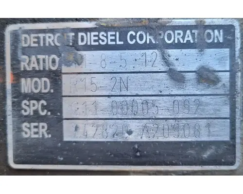 Axle Alliance R15-2N Rear Rears (Tandem Rear or Single)