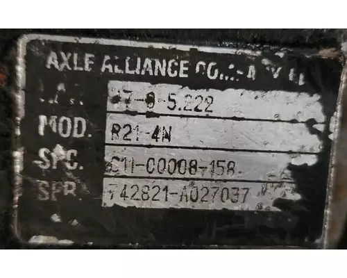 Axle Alliance R21-4N Axle Housing (Rear)