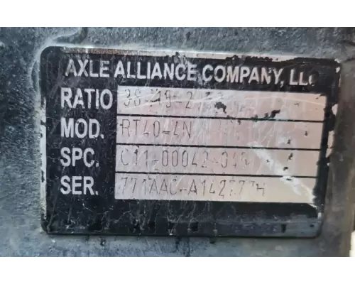 Axle Alliance RT40-4N Axle Housing (Rear)