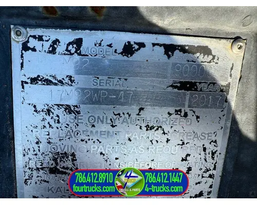 BARTLETT M92 DOUBLE PISTON Fifth Wheel