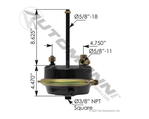 BENDIX 30 BRAKE CHAMBER (SPRING)