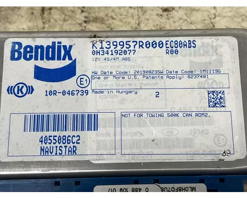 BENDIX 4055086C2 ECM (Brake & ABS)