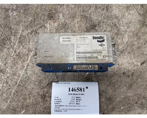 BENDIX 5018533 ECM (Brake & ABS)