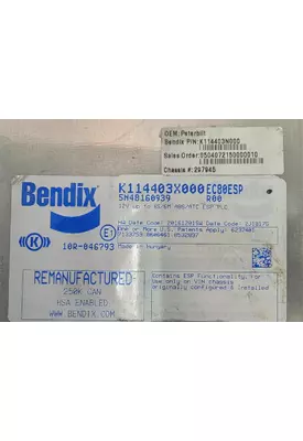 BENDIX 579 ECM (Brake & ABS)