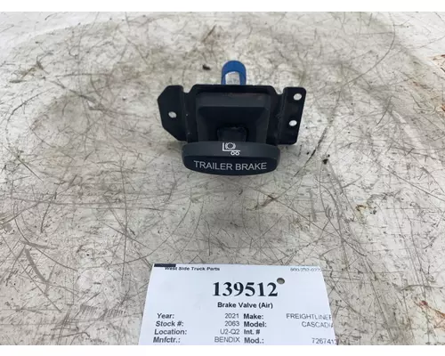 BENDIX 7267413 Brake Valve (Air)