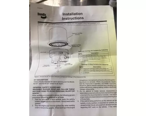 BENDIX AD-IP Air Dryer