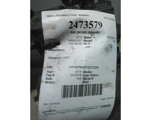 BENDIX AD-IS AIR DRYER (BRAKE)