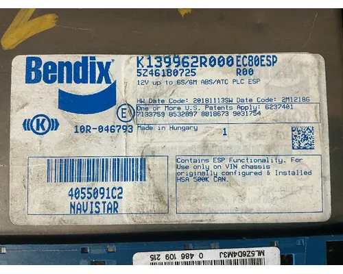 BENDIX EC-80 ESP Brake ECMs