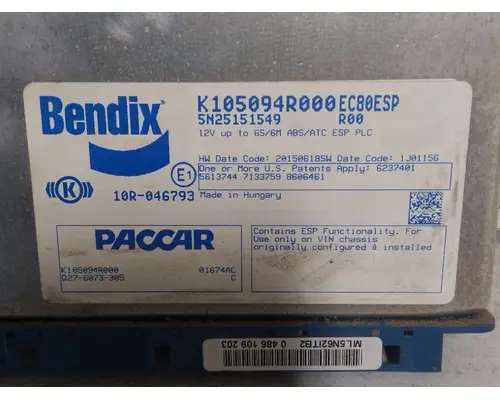 BENDIX EC80 BRAKE CONTROL MODULE (ABS)