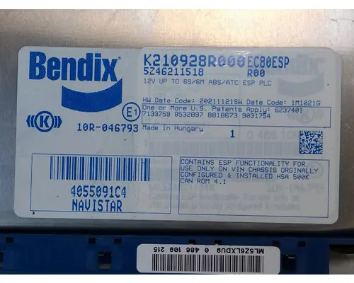 BENDIX EC80 BRAKE CONTROL MODULE (ABS)