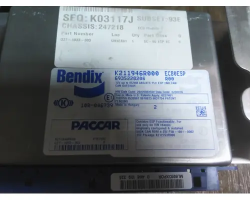 BENDIX EC80 BRAKE CONTROL MODULE (ABS)