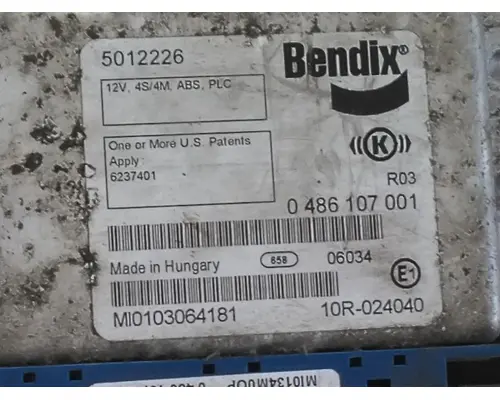 BENDIX EC80 BRAKE CONTROL MODULE (ABS)