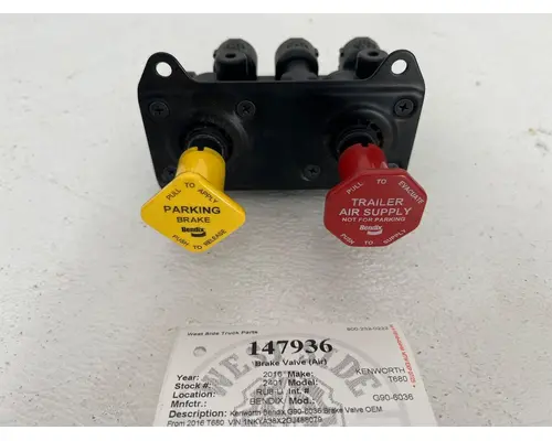 BENDIX G90-6036 Brake Valve (Air)