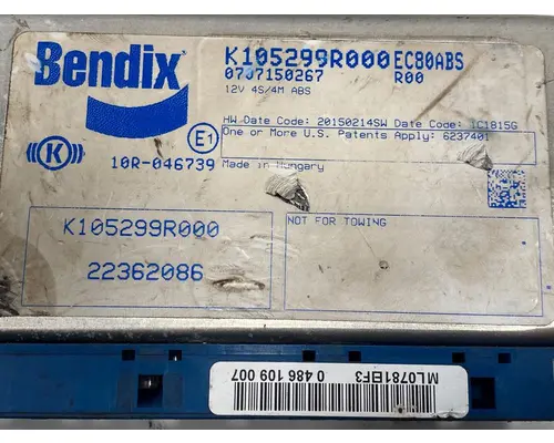 BENDIX GU Anti Lock Brake Parts