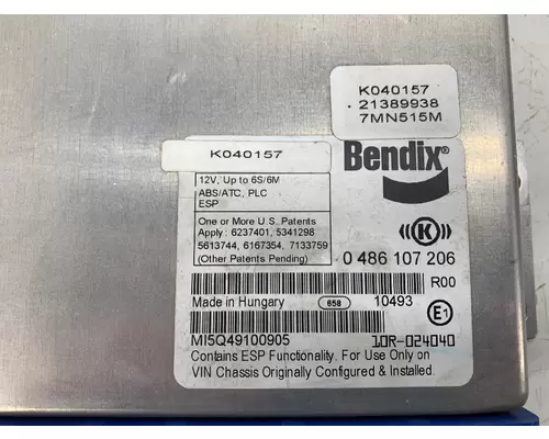 BENDIX K040157 ECM (Brake & ABS)