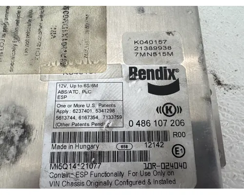BENDIX K040157 ECM (Brake & ABS)