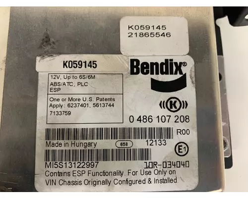 BENDIX K059145 ECM (Brake & ABS)