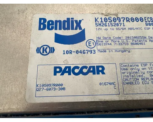 BENDIX K105097R000 ECM (Brake & ABS)