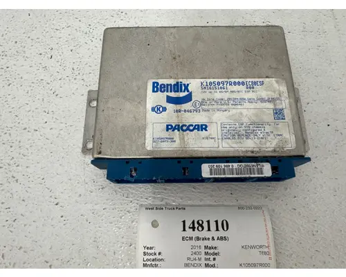 BENDIX K105097R000 ECM (Brake & ABS)