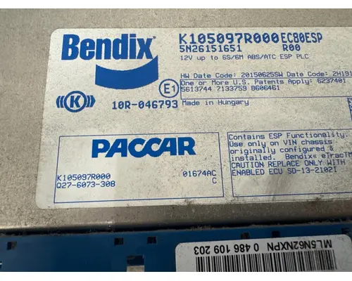 BENDIX K105097R000 ECM (Brake & ABS)