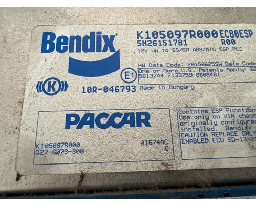 BENDIX K105097R000 ECM (Brake & ABS)