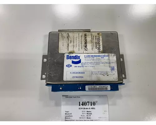 BENDIX K105303R000 ECM (Brake & ABS)