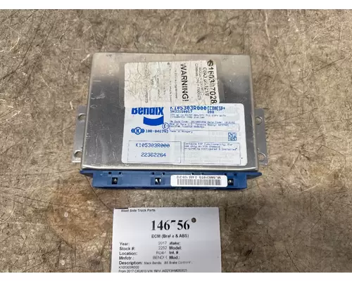 BENDIX K105303R000 ECM (Brake & ABS)