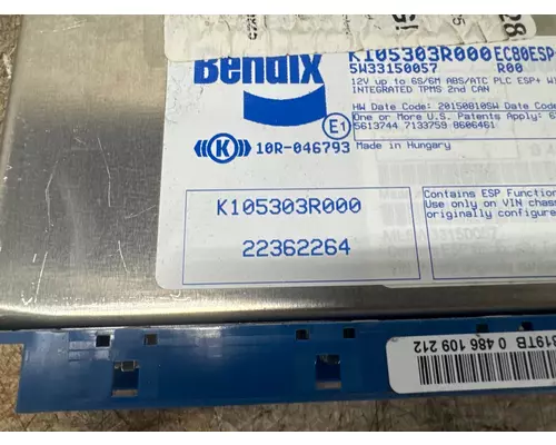 BENDIX K105303R000 ECM (Brake & ABS)