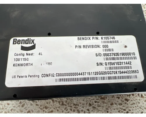 BENDIX K105746 Electronic Parts, Misc.