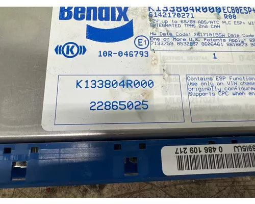 BENDIX K133804R000 ECM (Brake & ABS)