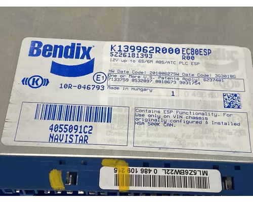 BENDIX LT625 ABS Module