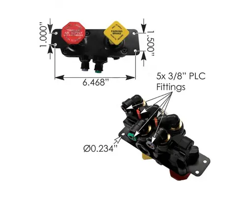 BENDIX MISC AIR BRAKE PARTS