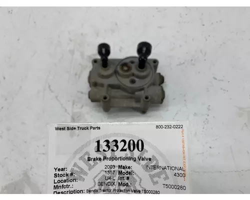 BENDIX T5000280 Brake Proportioning Valve