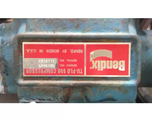 BENDIX TU-FLO 550 AIR COMPRESSOR