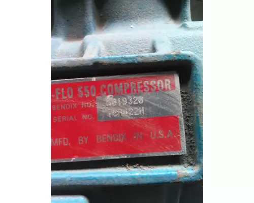 BENDIX TU-FLO 550 AIR COMPRESSOR