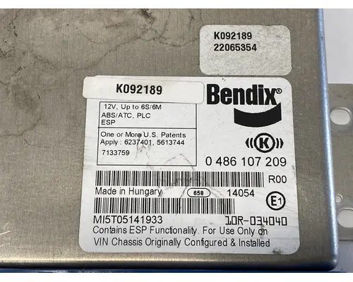 BENDIX VNL Gen 2 Anti Lock Brake Parts