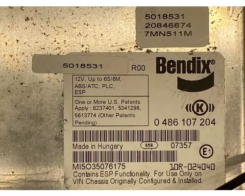 BENDIX VNL ABS Module