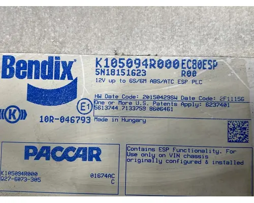 BENDIX  Anti Lock Brake Parts