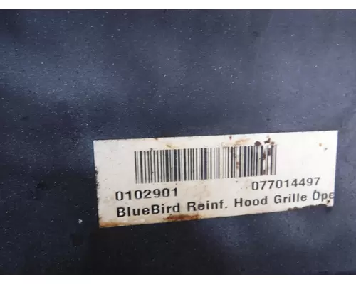 BLUE BIRD COMMERCIAL BUS Hood