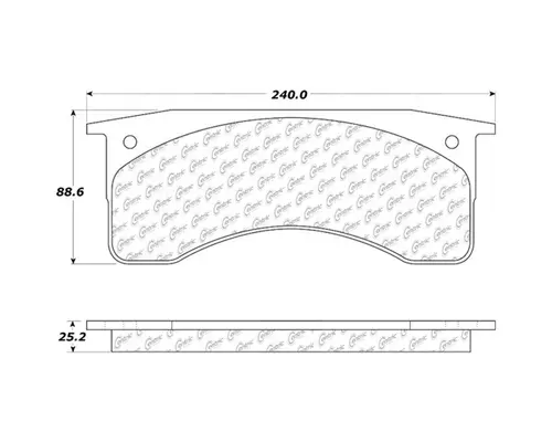BLUEBIRD All American FE Brake Shoes