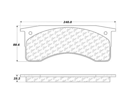 BLUEBIRD All American FE Brake Shoes