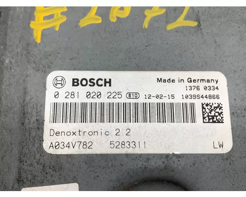 BOSCH 0281020225 ECM ( after treatment control module)