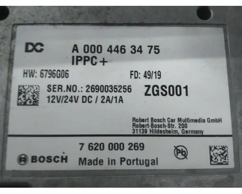 BOSCH 7620000269 CRUISE CONTROL MODULE (IPPC)