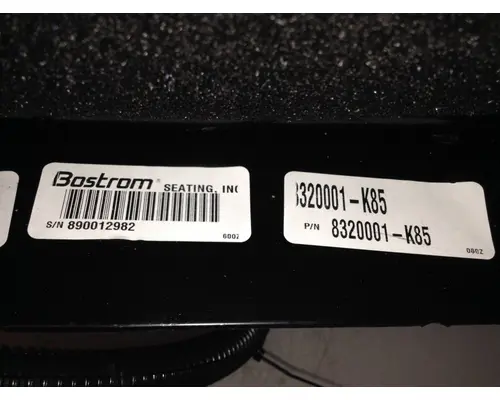 BOSTROM 8320001K85 Seat (non-Suspension)