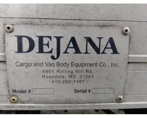 BOX VAN DEJANA TRUCK BODIES, BOX VANFLATBEDUTILITY