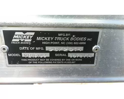 BOX VAN MICKEY TRUCK BODIES, BOX VANFLATBEDUTILITY