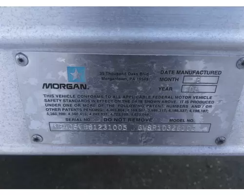 BOX VAN MORGAN TRUCK BODIES, BOX VANFLATBEDUTILITY
