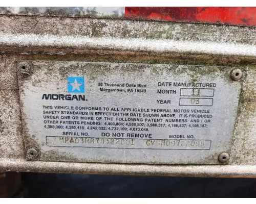 BOX VAN MORGAN TRUCK BODIES, BOX VANFLATBEDUTILITY