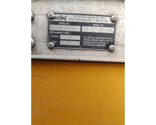 BOX VAN READING TRUCK BODIES, BOX VANFLATBEDUTILITY